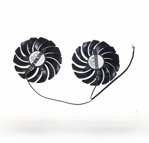 2 Ventiladores PLD10010B12HH 12V 0.40A 4 Pines para Tarjetas Gráficas <span class=keywords><strong>MSI</strong></span> GTX1080Ti 1080 1070 1060 RX470 480 <span class=keywords><strong>570</strong></span> 580 GAMING, PLD10010S - Product Image 3