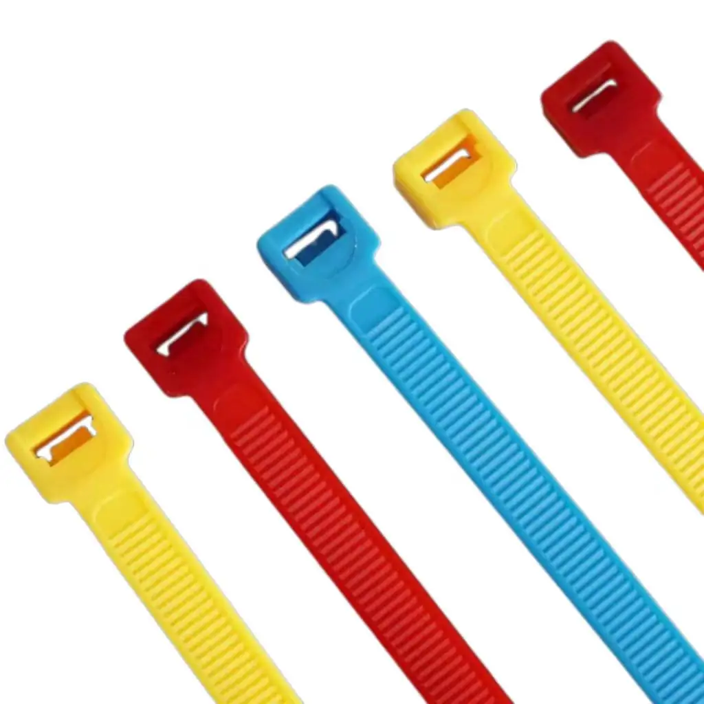 Color Wire Zip Ties Eco Plastic Cable Tie Nylon PA66 Zip Ties