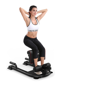 Rak Squat Kebugaran Rumah Tangga 3-in-1 Sit Up Push <span class=keywords><strong>Ab</strong></span> Alat Gym Rumahan untuk Latihan Otot Bokong dan Peralatan Kebugaran - Product Image 5