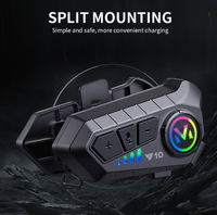 Le Casque Intercom Moto BT le Plus Populaire avec Réduction Intelligente du Bruit et Longue Autonomie