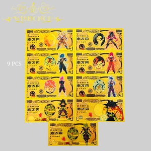 Billete Japonés Dragón Z 2026 de 41 Modelos Bañado en Oro de 24K para Regalos - Product Image 2