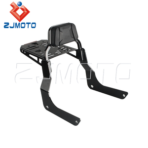 Dosseret passager bas avec coussin en PU, sissy bar pour moto Harley Softail <span class=keywords><strong>Fat</strong></span> <span class=keywords><strong>Bob</strong></span> 114 FXFBS/FXFB 2018-2025 - Product Image 4