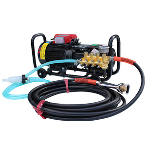 Keqiu Ql-280 Cold Water High Pressure Washer 220V 1-6Mpa Electric <b>Car</b> Wash <b>Machine</b> With 500Cm Hose And 2 Brushes - Product Image 2