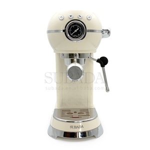 <span class=keywords><strong>Cafetera</strong></span> Espresso Doméstica Profesional con Manómetro de 15 Bares, Espumador de Leche a Vapor, para una o Dos Tazas, 1.0L - Product Image 2