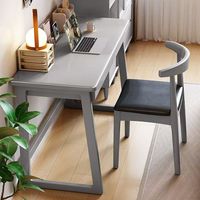 Bureau en bois massif, design 2026, avec tiroirs, idéal pour la maison et la chambre à coucher