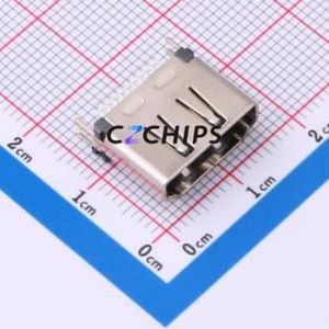 HDMI-GD-138PWB HDMI <b>Connector</b> SMD <b>Connector</b> ( <b>Connector</b> Type: HDMI-A )( Gender: Female )( Total Number of PINs: 19P ) - Product Image 1