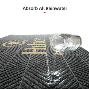 ALLEVI <span class=keywords><strong>Heavy</strong></span> <span class=keywords><strong>Duty</strong></span> 10MM Espesor Alfombrilla de puerta comercial Alfombrilla de entrada personalizada Alfombrilla de bienvenida - Product Image 6