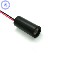Module laser focalisable à point vert de classe II 1mW 520nm 3-5v