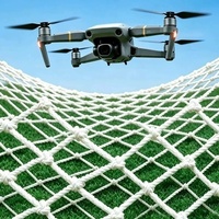 Filet de sécurité en maille tricotée blanche anti-UAV robuste pour la protection et la barrière de sécurité, en gros, provenant du Shandong