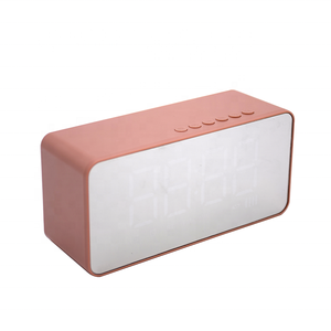 Mini rettangolo di comando vocale con allarme bluetooth speakerrechargeable raddrizzatore dei <span class=keywords><strong>capelli</strong></span> - Product Image 2