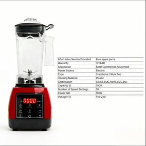 Licuadora Inteligente 2026 Personalizada de Alta Resistencia para Hacer Batidos y Smoothies, con Control de Dial, Automática, Comercial y Doméstica - Product Image 2