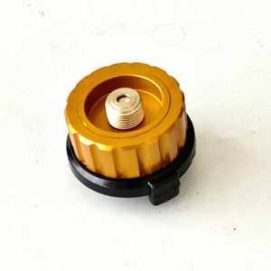 Adaptador de cartucho de gas de una pieza para exteriores, deflector de viento, soporte fijo antivuelco, accesorios portátiles para estufa de camping - Product Image 3