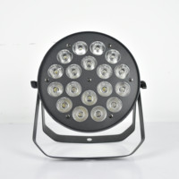 Projecteur LED Par RGBW 4-en-1 Slim 200W avec Coque en Aluminium et Contrôle DMX512 pour DJ, Discothèque et Soirées