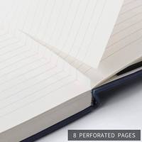 Carnet de notes de luxe en cuir Myway 2026 avec reliure cousue, couverture rigide de haute qualité et fermeture magnétique pour journal intime