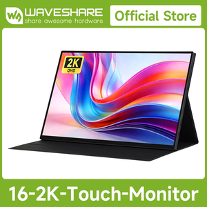 Moniteur tactile portable Luckfox 16 pouces 2K, dalle IPS, collage optique, 10 points tactiles, avec étui de protection magnétique, 2560x1600 K595 - Product Image 4