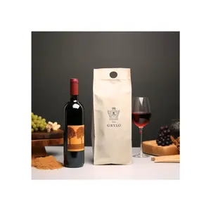 Hot Sale Wholesale Fashion Gift Bag simply Style Businesses And Paper Bag Individuals Print Logos Luxury Wine Paper Bag