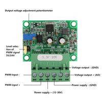 Convertisseur de signal PWM 3,3 V en tension 0-10 V, module numérique-analogique D/A, transformateur inverseur PLC