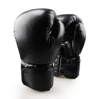 Оптовая продажа, Индивидуальные Профессиональные боксерские перчатки из воловьей кожи, тренировочные боксерские перчатки