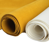 Tissu en microfibre suédée doux, anti-rayures et infroissable pour doublure de boîte à bijoux de luxe et pochette, conforme RoHS, origine usine