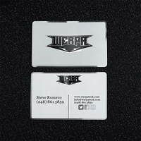 Jiabo Carte de crédit personnalisée bon marché en métal noir argenté Cartes de visite en métal gravées au laser de taille de membre VIP