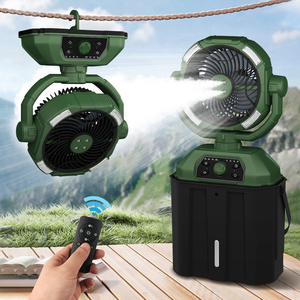 Ventilateur personnel rechargeable à piles avec lanterne LED, portable avec crochet de suspension pour le <span class=keywords><strong>camping</strong></span>, les voyages, les tentes et le bureau - Product Image 5