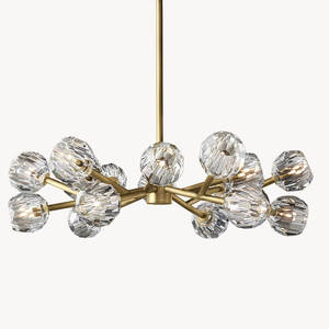 Lustre nordique boule de haricot magique pour la maison moderne Luminaires Lustre de plafond de salon moderne - Product Image 4
