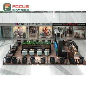 Large Format Coffee Display Cabinet Wood Glass Front Tall Vertical Display Storefront Coffee Cabinet - Product Image 5