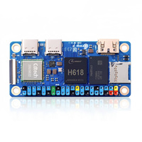 Orange Pi Zero 2W d'origine avec puce Allwinner H616, prise en charge BT5.0 WIFI5.0, carte de développement informatique à puce unique, mini carte mère