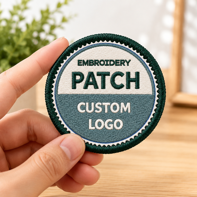Factory Eco-friendly Custom Logo Embroidery Patch Durable Iron on Badge Design Logo Patches for Jackets and Caps