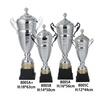 Trophée de football personnalisé haut de gamme en métal, modèle Phoenix Classic Champions, avec grandes oreilles, prix de gros