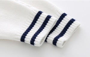 Warmstraw Jungen Mädchen Frühling Schuluniform Strickjacke Weicher Baumwoll-V-Ausschnitt Zopfmuster Oberbekleidung 10 Jahre - Product Image 5