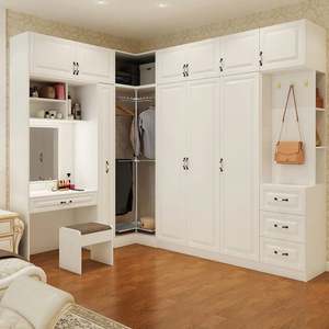 Vente flash : Armoire de chambre à coucher moderne en verre miroir à faire soi-même - Product Image 4