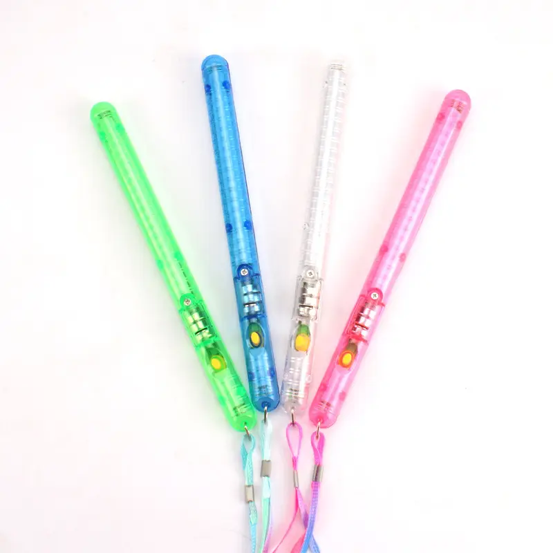 New Flashing LED Light Glow Stick 7 light-emitting modes Colorful Cool party gear 7 color fluorescent stick