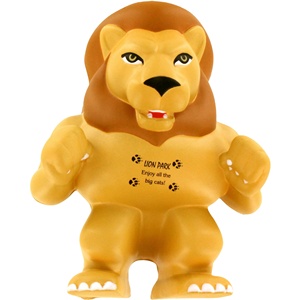 Mascotte Lion Personnalisée avec Logo, Jouet Anti-Stress, Balle Anti-Stress - Product Image 5
