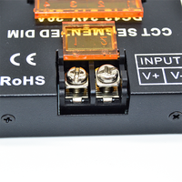 Contrôleur LED à distance tactile 12V-24V Gradateur LED pour bande lumineuse LED COB CCT Gradateurs LED