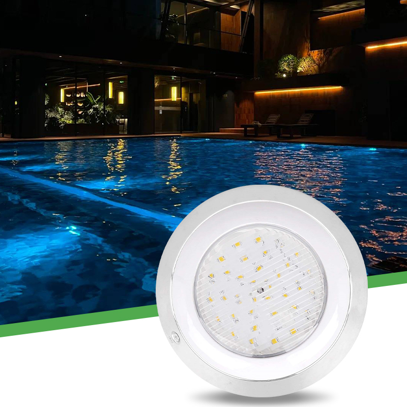 Remote Controller 24W RGB AC12V LED Lights IP68 304 SS Stainless SMD LED Chip 1680LM Pool Led Lights Professional