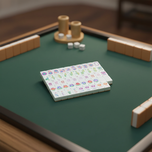 Juego de Mahjong Acrílico Ecológico de Lujo Moderno Americano Personalizado, 160 Fichas, Resistente al Agua, con Bolsa Amarilla para Navidad, Oh My <span class=keywords><strong>Poker</strong></span> - Product Image 4