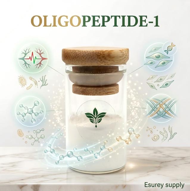 Esurey Supply Wholesale Price Cosmetic Grade High Purity Cosmetic Grade Oligopeptide-1 Powder CAS 62253-63-8 in Bulk