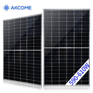 Pannello Solare Monocristallino HJT 600W 210x105mm, Efficienza 21.2%, Kit Energia Solare per Casa - Product Image 2
