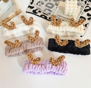 Nuovo stile inverno cervo angolo fasce elastiche per capelli peluche pino stretto viso fasce per capelli lavaggio fasce per le donne accessori per capelli - Product Image 6