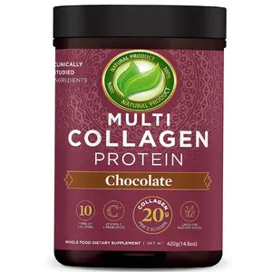 High Multi Collagen Protein Coffee Shake Chocolate flavor Private label