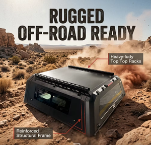 Auvent de camion pour <span class=keywords><strong>Nissan</strong></span> <span class=keywords><strong>Navara</strong></span> NP300 4x4, robuste, tout-terrain, pour le camping, couverture rigide - Product Image 2
