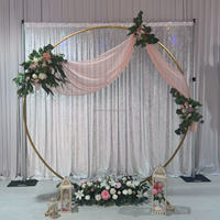 ANNIELU Rideaux de fond en velours blanc de luxe personnalisés de 8ft 10ft 12ft pour décoration de mariage, fête et événement, photomaton