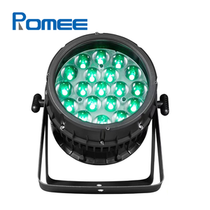Outdoor Vollfarb-19*15W RGBW LED <span class=keywords><strong>Zoom</strong></span> IP65 Par-Scheinwerfer DMX512 mit Stroboskop-Effekt für Konzerte, Events, Shows, Hochzeiten und Bühnenauftritte - Product Image 1