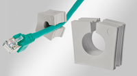 Joints d'étanchéité en silicone de type ouvert SVLEC, protection IP65, sans halogène, sans silicone, ignifuge UL94 V0, 21*21*20mm pour