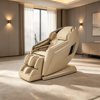 Silla de Masaje Comercial para Oficina, Directo de Fábrica, con Airbags de Cuerpo Completo, Calefacción y Diseño de Cápsula Espacial