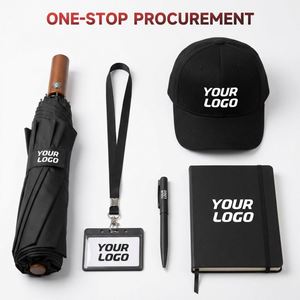 Set de Regalo Promocional Empresarial de Lujo, Colección Premium Negra para Branding Corporativo, Incluye Camiseta, Gorra, Taza y Placa de Identificación Laboral - Product Image 2