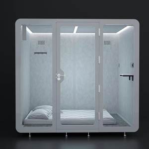 La sala <span class=keywords><strong>de</strong></span> música prefabricada acústica portátil para el hogar también se puede utilizar como un divisor <span class=keywords><strong>de</strong></span> espacio <span class=keywords><strong>de</strong></span> habitación insonorizado para el trabajo o la oficina - Product Image 1