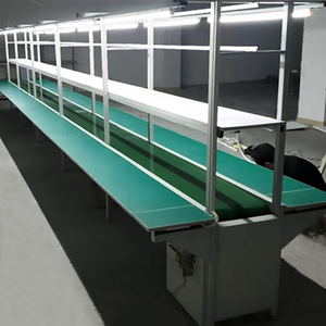 Adjustable Speed Electric Motor Conveyor <strong>Belt</strong> Smart Conveyors Assembly Line For Assemble Line Customized Services - Product Image 1