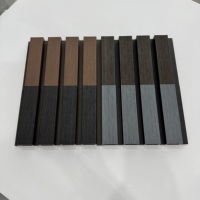 Panneaux muraux extérieurs en WPC 219x26mm - Imperméables, résistants aux UV et ignifuges, design moderne pour hôtels, entrepôts, salons, cuisines